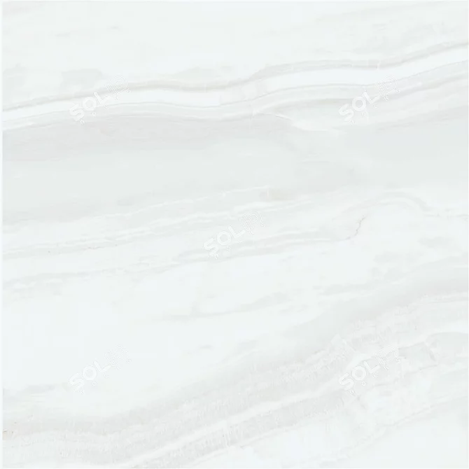 Poseidon Grey Wall Tiles: Multi-Texture Luxury 3D model image 4