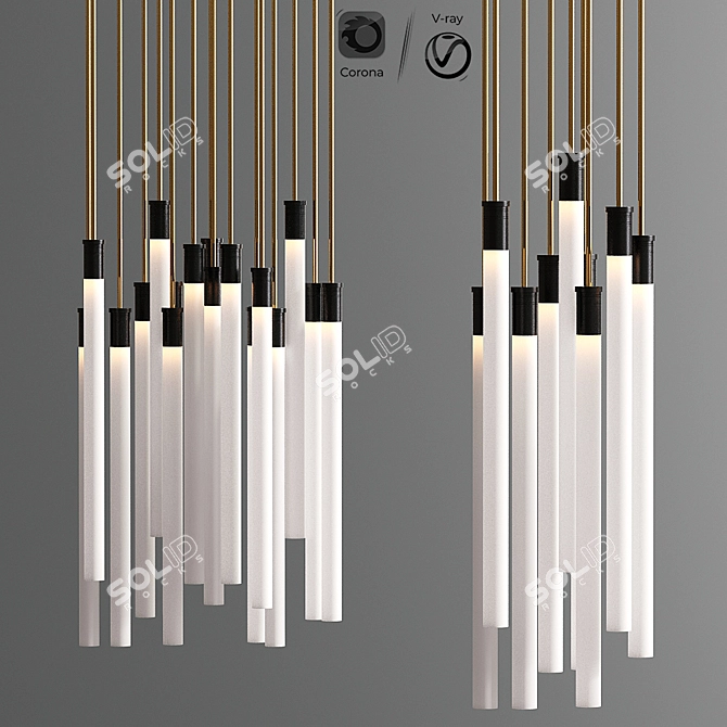 Versatile Tooby Pendant Lamp 3D model image 2