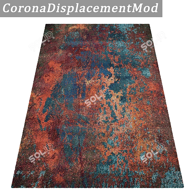 High-Quality Carpet Set: Variety of Textures 3D model image 4