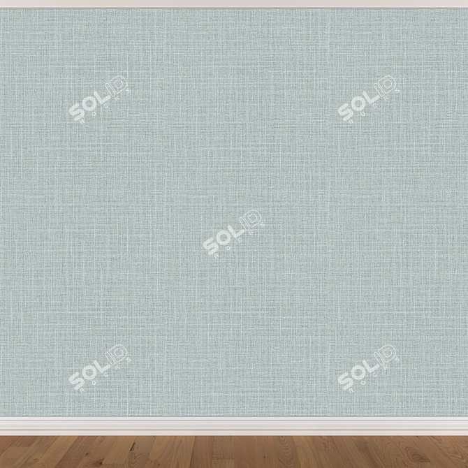 Seamless Wallpaper Set 508 - 3 Colors 3D model image 3