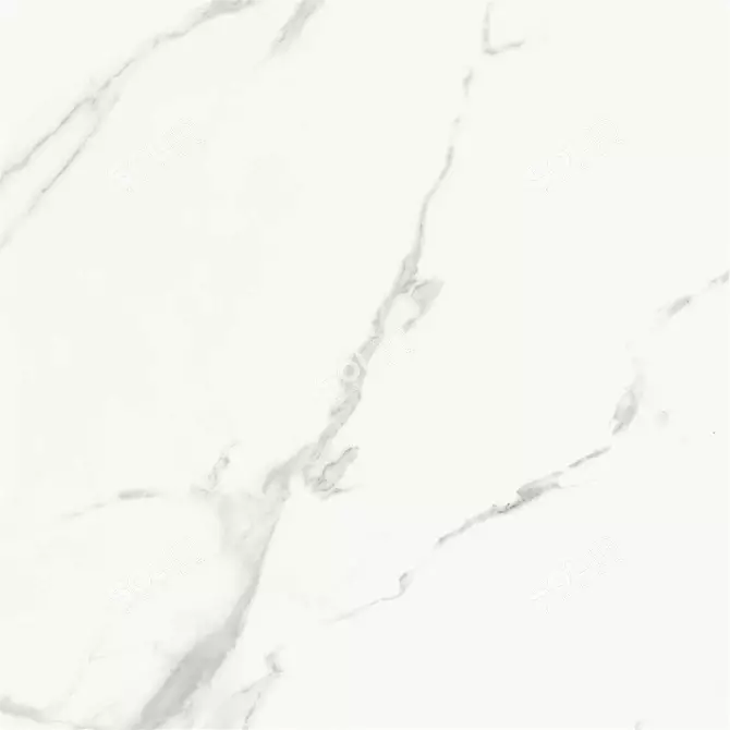 Royal Marble White Wall Tiles 3D model image 4