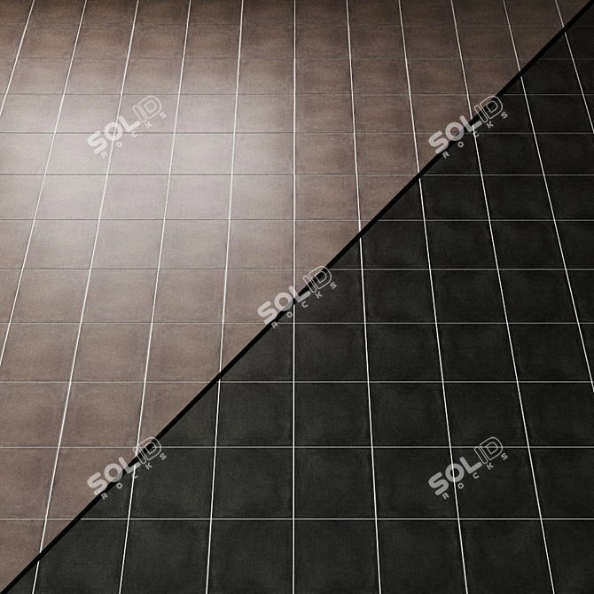 Carnabi Street Ceramic Tiles - Stylish and Durable 3D model image 2