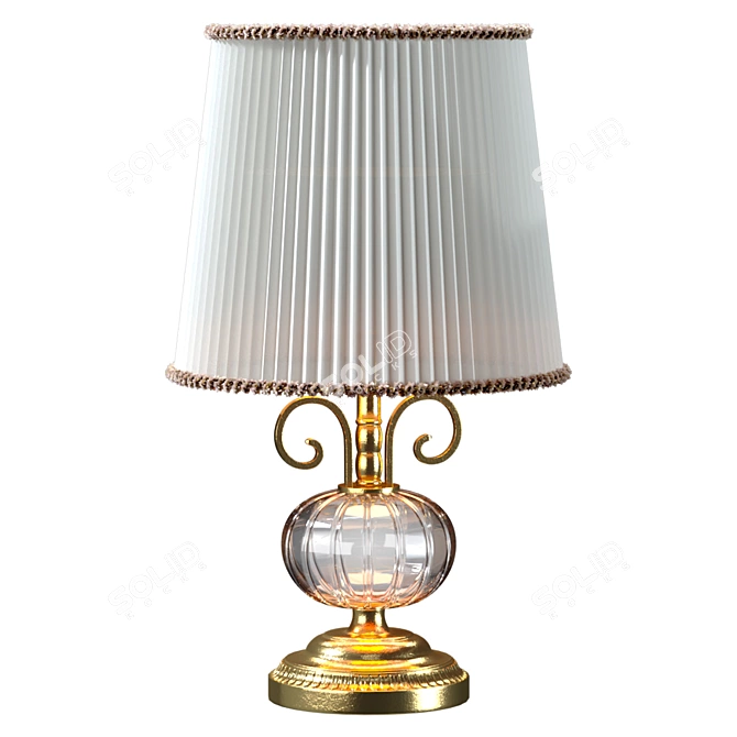 Italian Table Lamp: Emme Pi Light / Masiero 6030 / TL1 P 3D model image 3