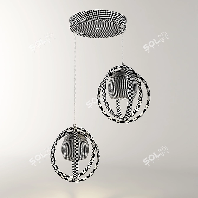  2013 Light Fixture: Elegant & Efficient 3D model image 3