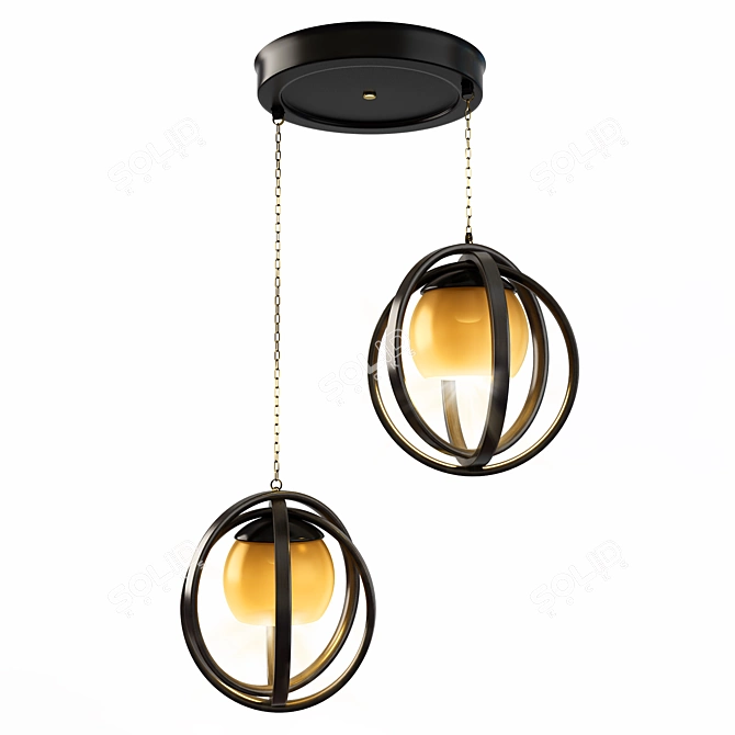  2013 Light Fixture: Elegant & Efficient 3D model image 5