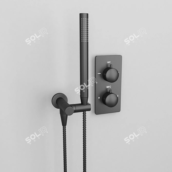 Elevate Your Bathroom with Feramolli 3D model image 2