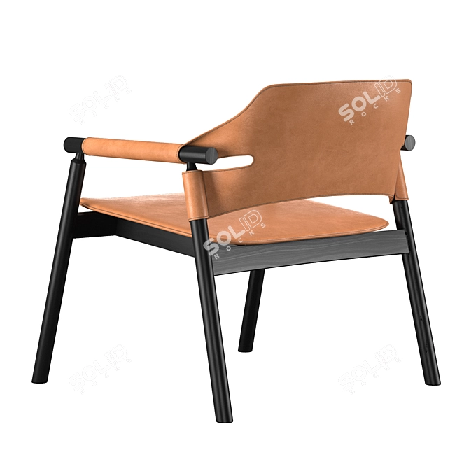 Stylish Suite AP Armchair 3D model image 3