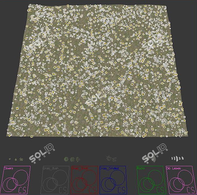 Lush Lawn Paradise: Realistic House Grass 3D model image 4