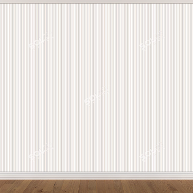 Seamless Wallpaper Set 3D model image 3