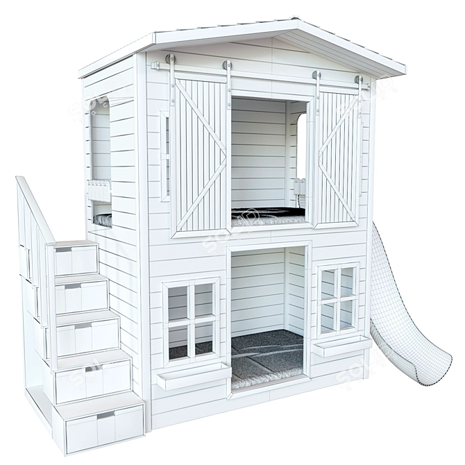 Kids' Dream House 3D model image 5