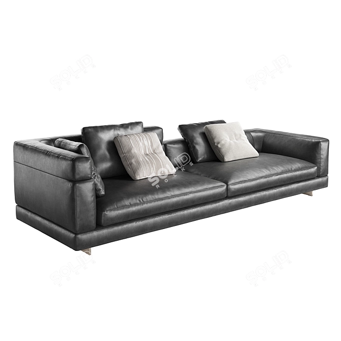 Modern Minotti Alexander Sofa 3D model image 1