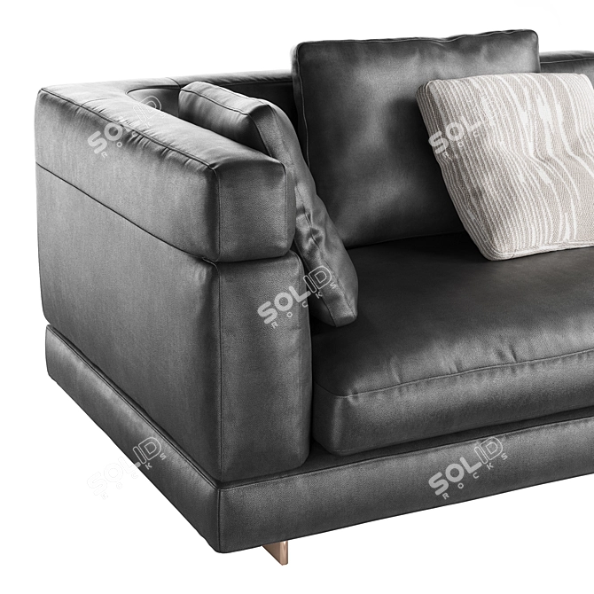 Modern Minotti Alexander Sofa 3D model image 3