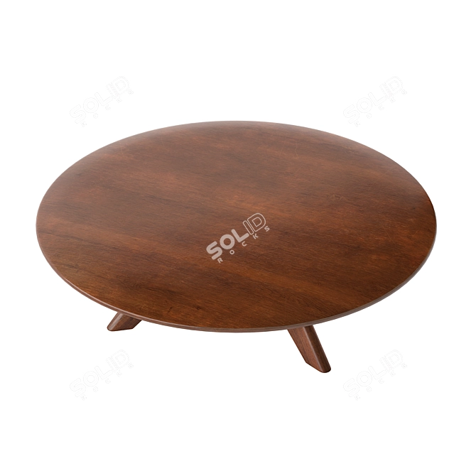 Sleek Connecticut Coffee Table 3D model image 2