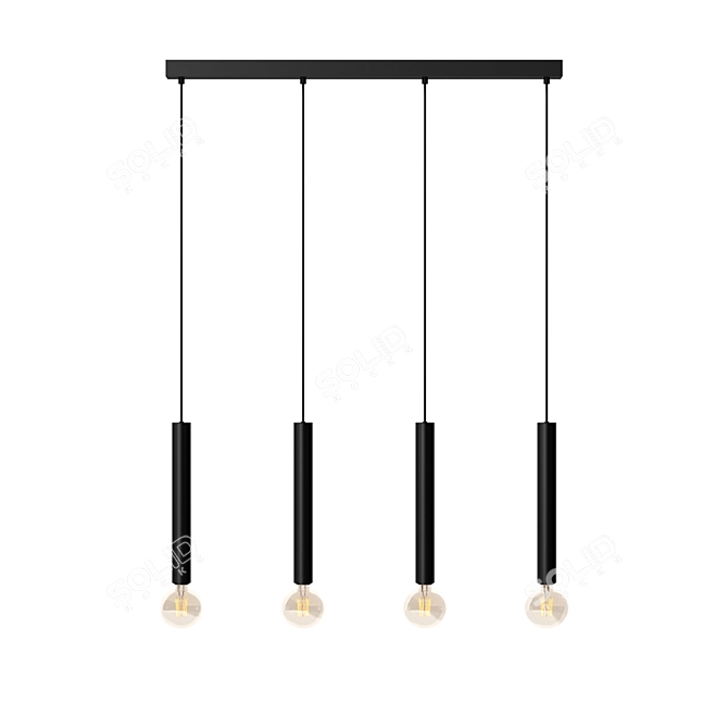 EGLO CORTENOVA Pendant Lighting Set 3D model image 3