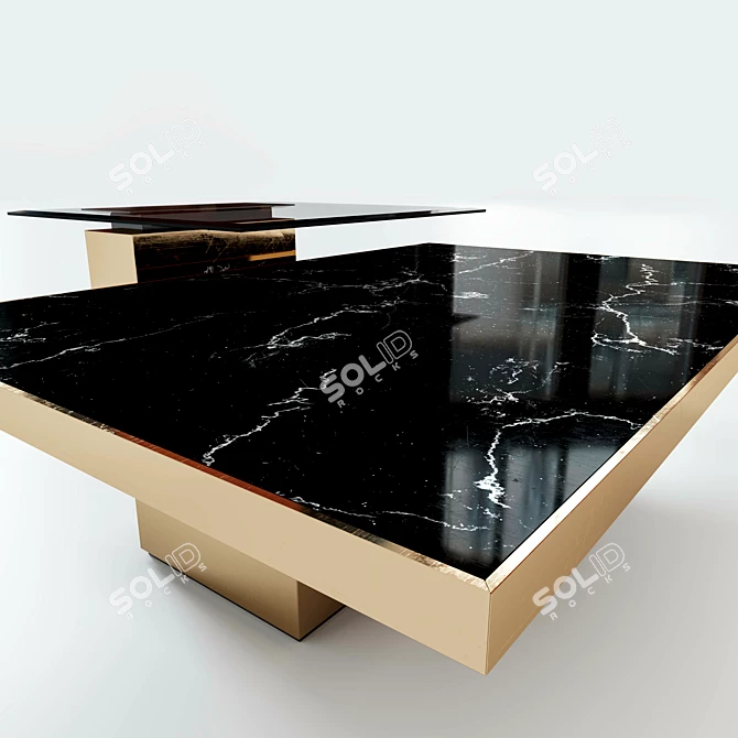 Luxurious Thor Center Table - 2020 Collection 3D model image 3