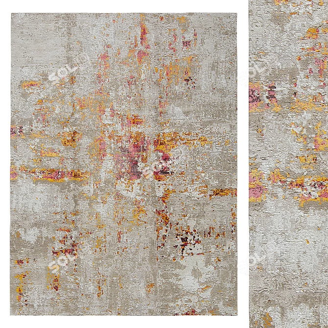 Luxury Textured Carpet | No. 035 3D model image 1