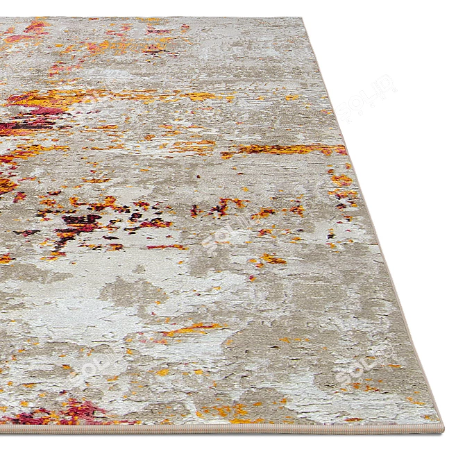Luxury Textured Carpet | No. 035 3D model image 2