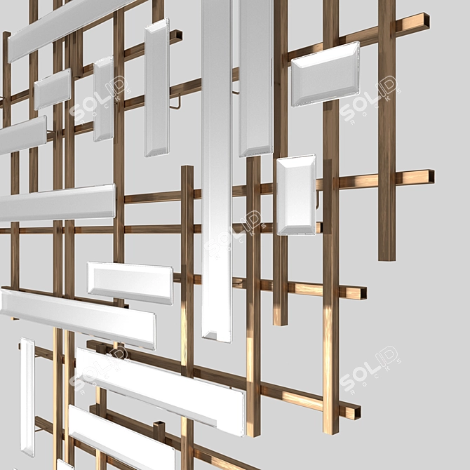 Elegant Wall Art: Apollo's Delight 3D model image 4