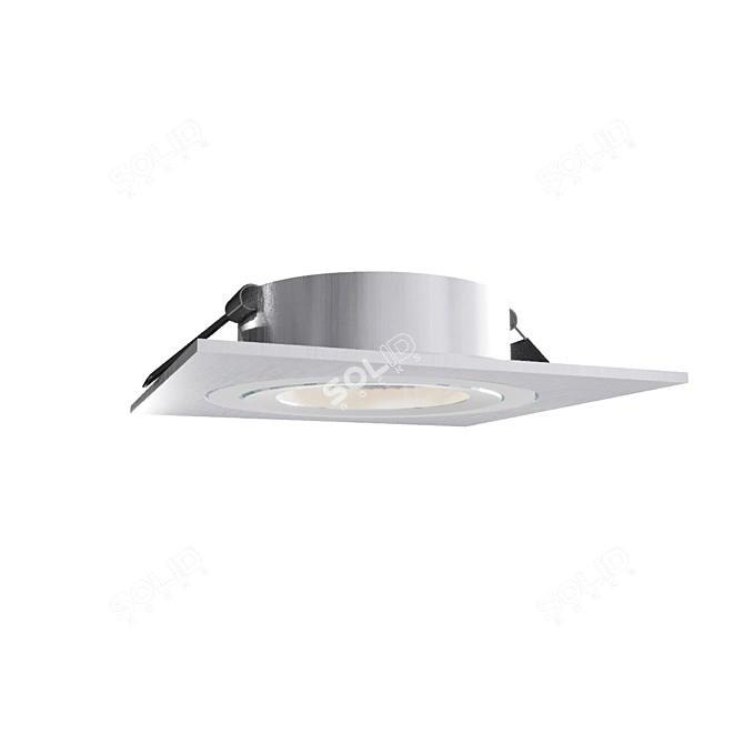 Mantra Basico GU10 LED Downlight 3D model image 2