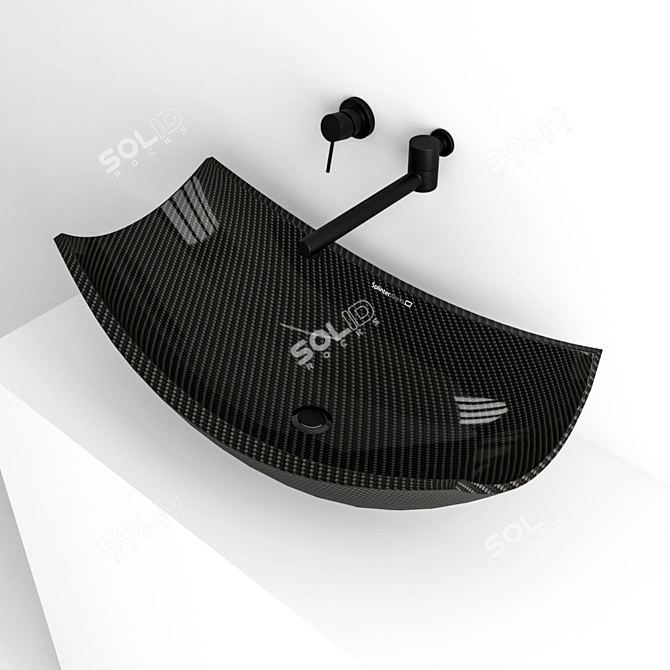 SplinterWorks Bath and Sink Combo 3D model image 2