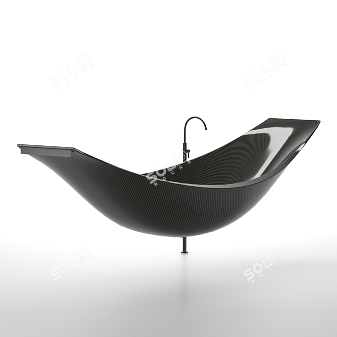 SplinterWorks Bath and Sink Combo 3D model image 8