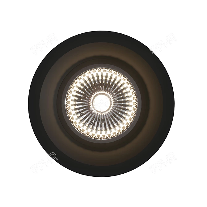 Mantra Comfort GU10 Downlight - Technical Elegance 3D model image 2