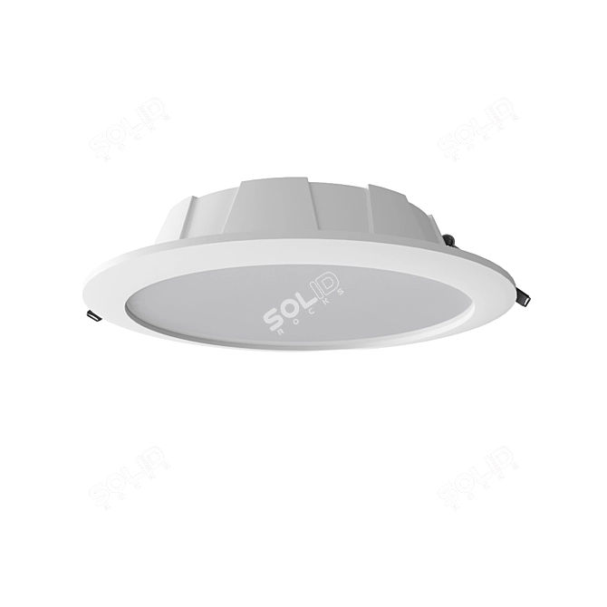 Graciosa LED Recessed Luminaire 6390 - Warm White 3D model image 1