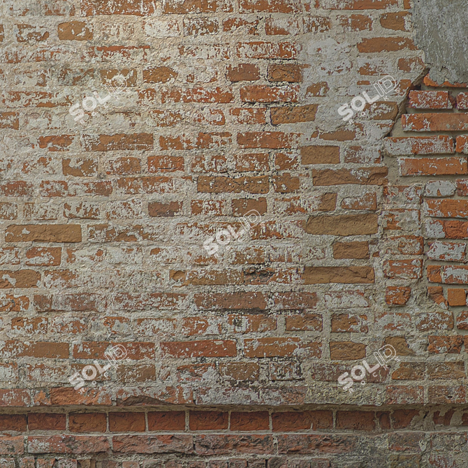 Title: Seamless Brick Wall Texture 3D model image 4