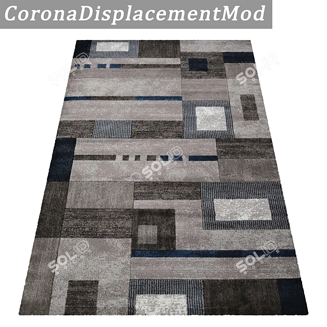 High-Quality Carpets Set 731: Versatile Textured Rugs 3D model image 4