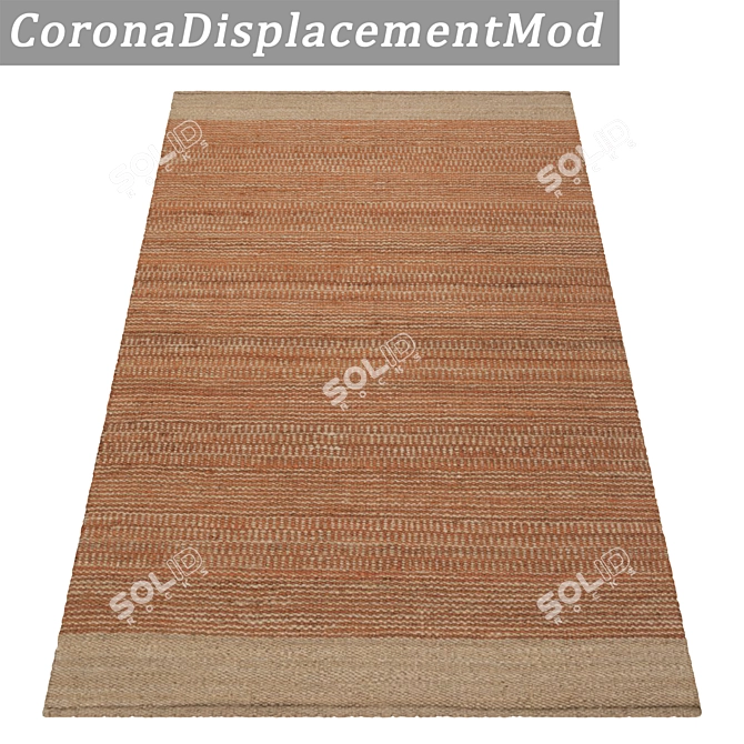 Luxury Carpets Set: High-Quality Textures 3D model image 4