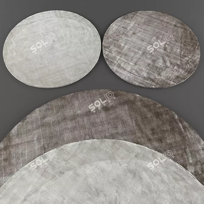 Elegant Rug Collection 135 3D model image 1