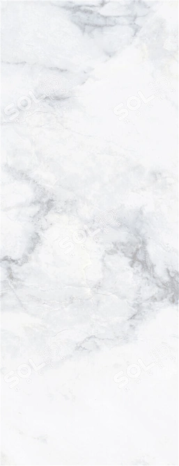 Classic Carrara White Wall Tiles 3D model image 4