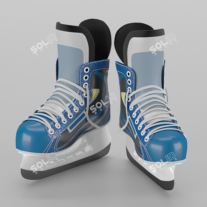 3Dmax/Vray Shoes: Perfectly Modeled & Rendered 3D model image 1