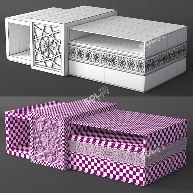 Excellent Table with High-Quality Render 3D model image 2