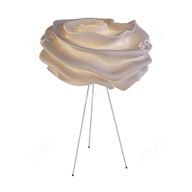 Nevo Floor Lamp: Elegance in Bloom 3D model image 1