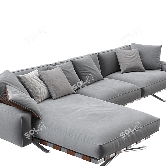 Fenix Sofa: Unmatched Comfort & Style 3D model image 2