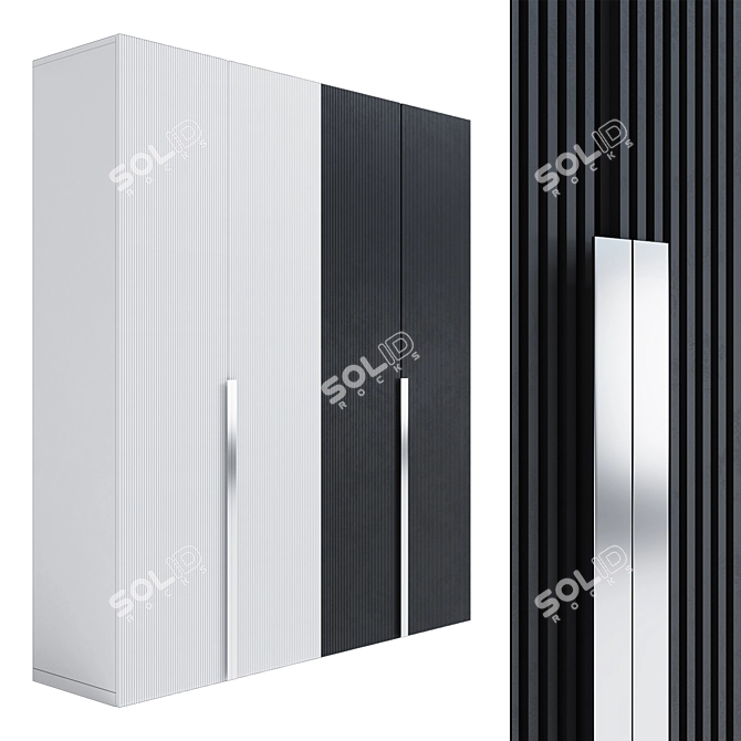 Design Wardrobe by Muzafarov 3D model image 1