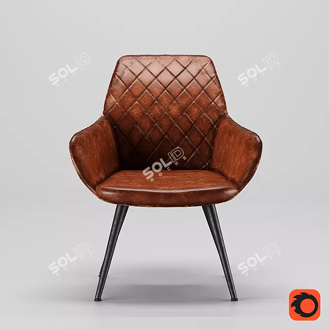 Stylish Chair Harry 2017 3D model image 1