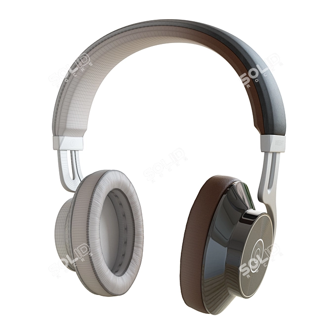 Wireless Edifier W855BT Headphones 3D model image 4