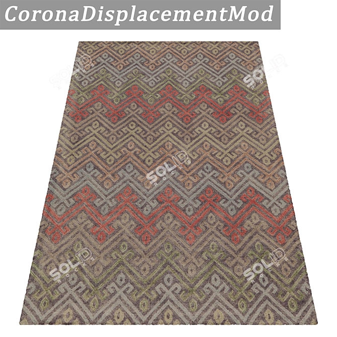 High-Quality Carpets Set 3D model image 4