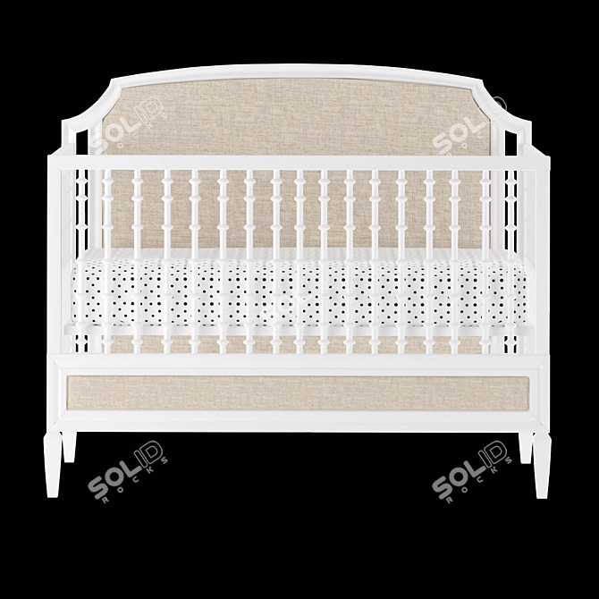 Classic Harmony Bed 3D model image 6