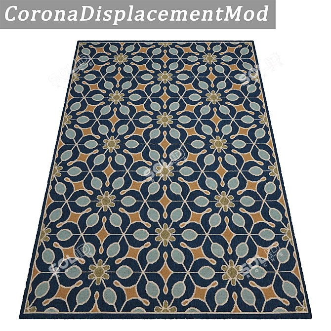 High-Quality Carpets Set for Diverse Perspectives 3D model image 4