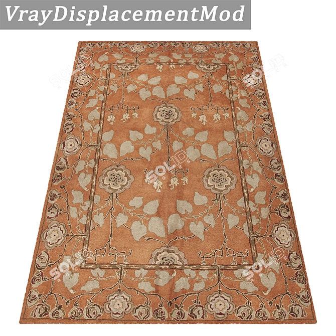 Versatile Quality Carpet Set 3D model image 3