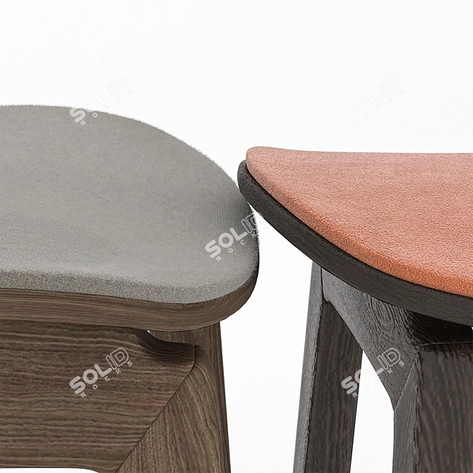 NORR11 NY11 Bar & Dining Chairs 3D model image 4