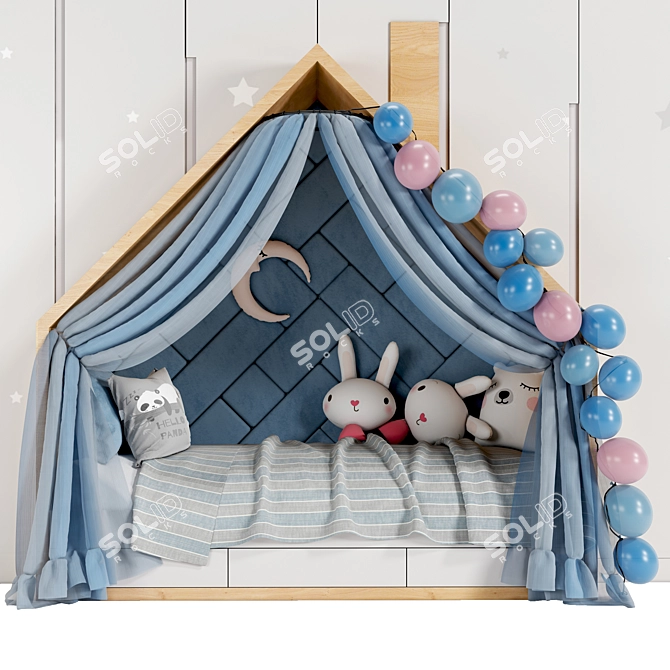 Modular Children Room Set 3D model image 3