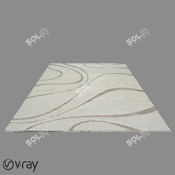 Modern 3D Rug: RUG01 (2015) 3D model image 3