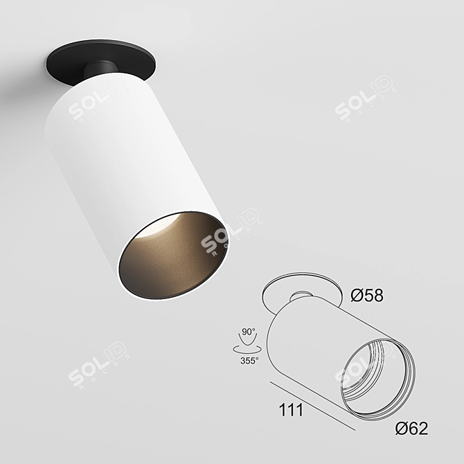 Delta Light - Stylish Illumination Choices 3D model image 3