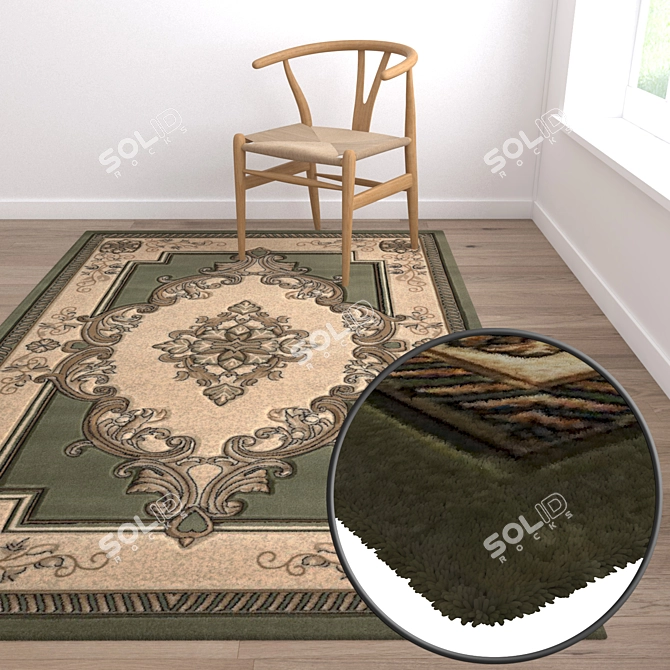 High-Quality Carpets Set for 3D Renders 3D model image 5