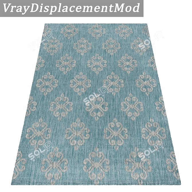 Premium Carpet Set: High-Quality Textures! 3D model image 3