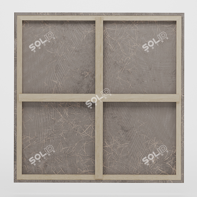 Contemporary Canvas Art by Alexander Germ 3D model image 2